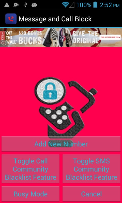 Call &amp; Message Block截图1