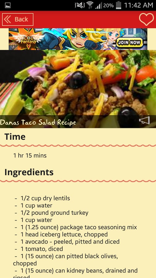 Taco Salad Recipes截图2