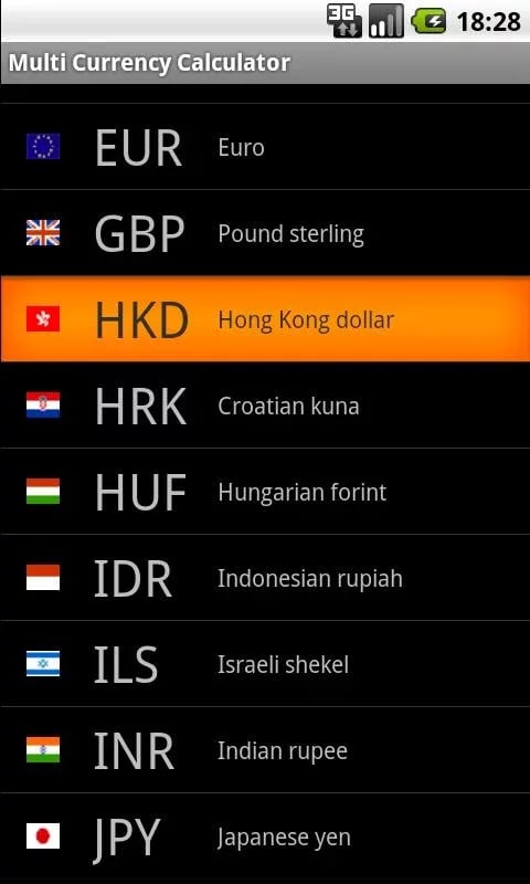 Multi Currency Calculato...截图1