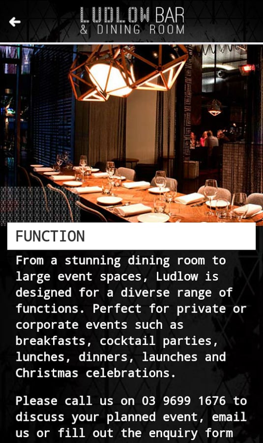 LUDLOW BAR &amp; DINING ROOM截图2