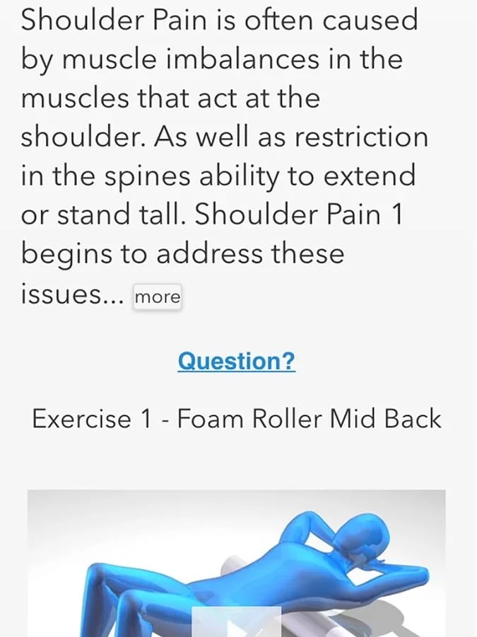 Shoulder Pain App截图8