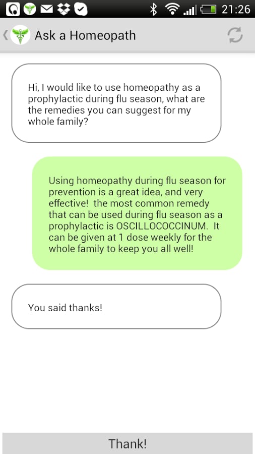 Ask a Homeopath截图1