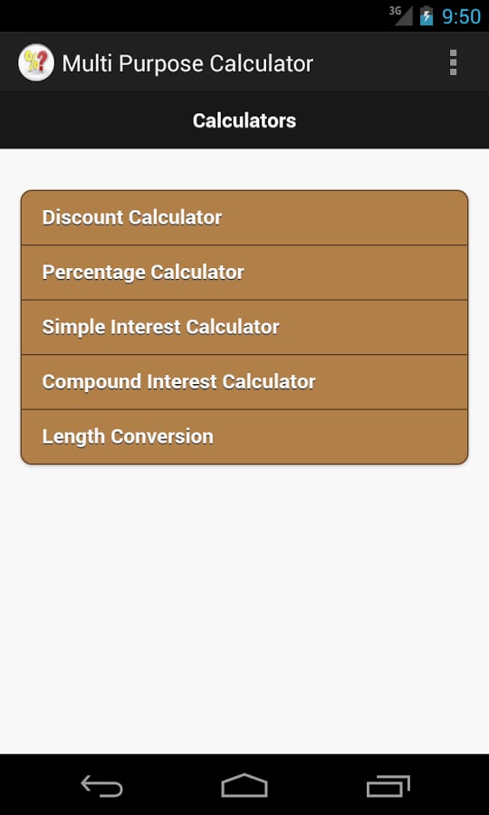 Multi Purpose Calculator截图6