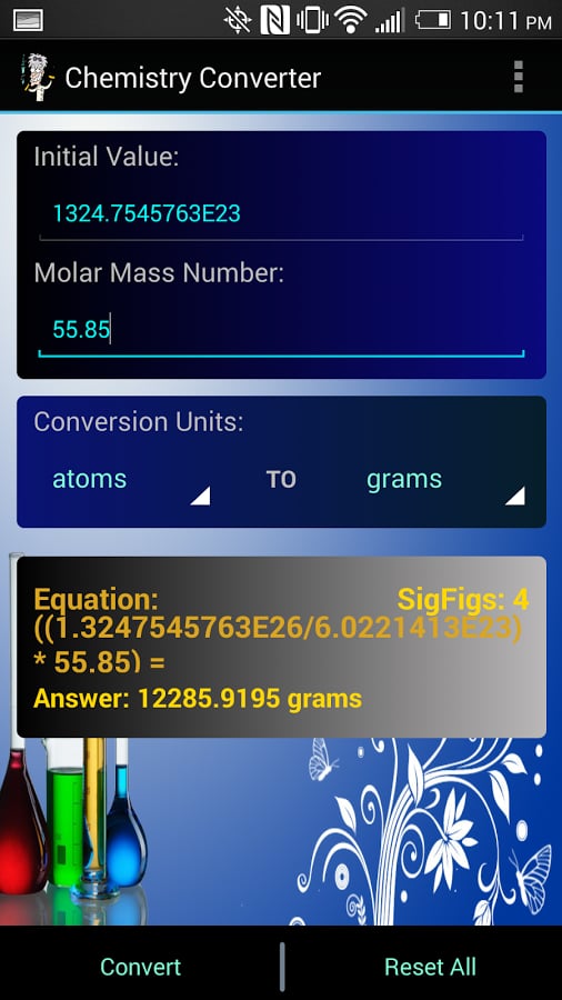 Stoichiometry Solver截图5