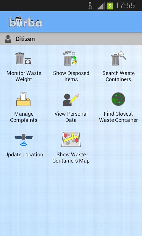 BURBA Citizen Waste Mana...截图2