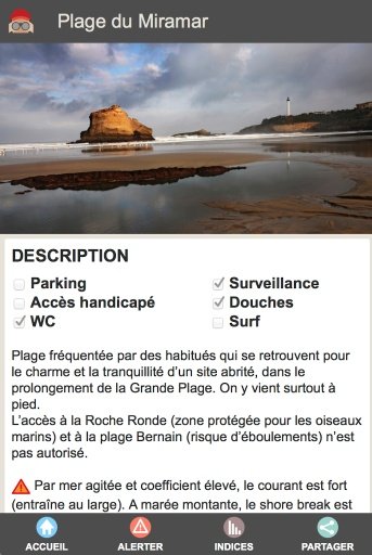 Biarritz Infoplages截图2