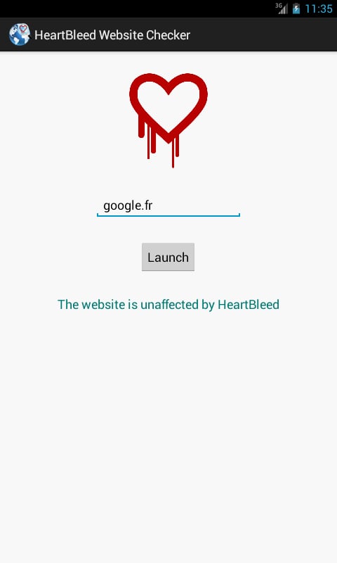 HeartBleed Website Check...截图2