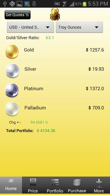 Gold and Silver Prices Live截图3