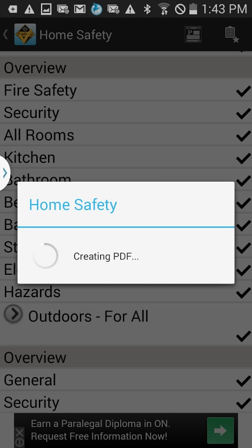 Home Safety Checklist截图6