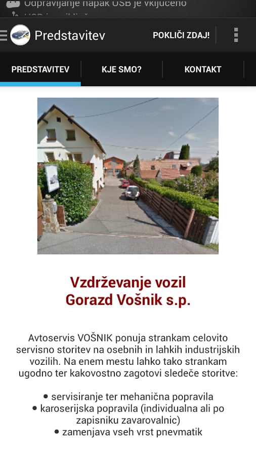 Avtoservis - Gorazd Vošn...截图2