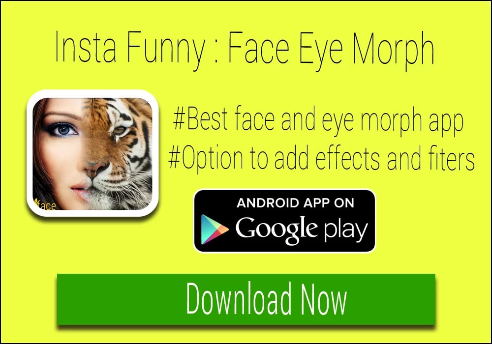 Insta Funny Face Eye Morph截图1