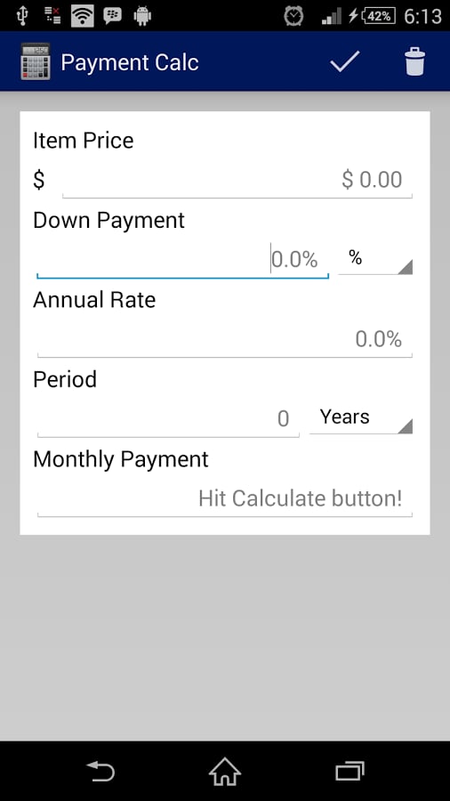 Payment Calc截图1