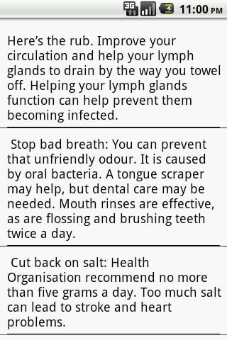 Daily Health Tips截图1