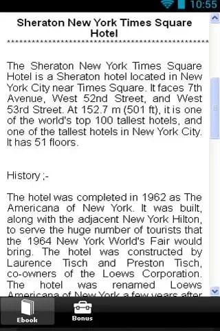 New York Hotel Info截图2