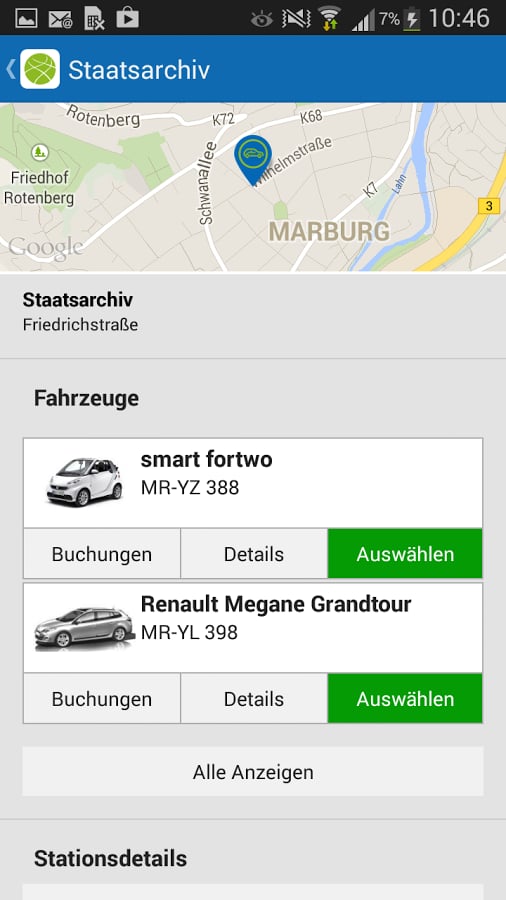 einfach mobil Carsharing截图4