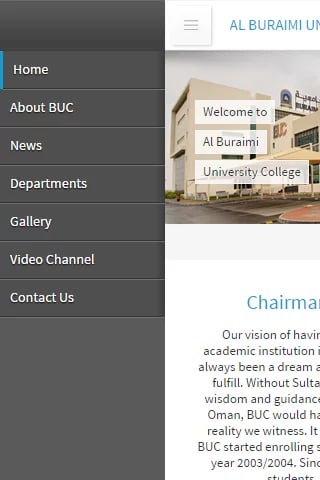 Al Buraimi University Co...截图7