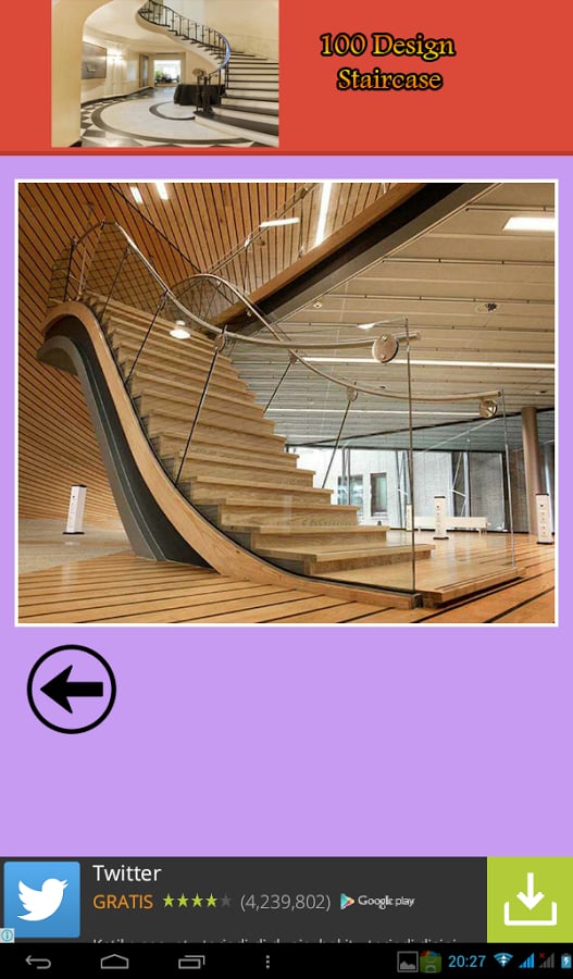 100 design Staircase截图1