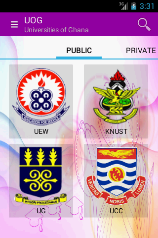 Universities of Ghana截图9