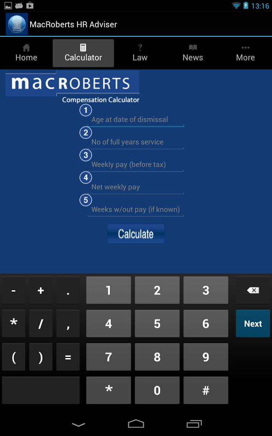 MacRoberts HR Adviser截图4