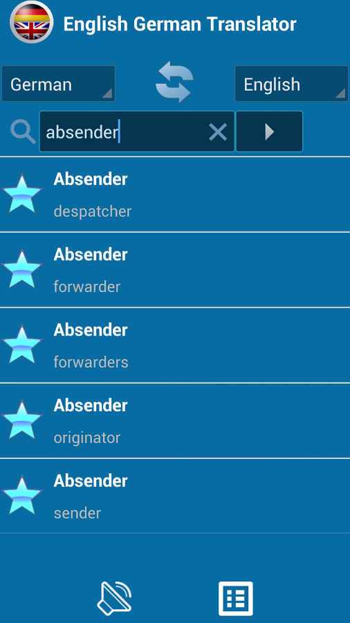 English - German Translator截图1