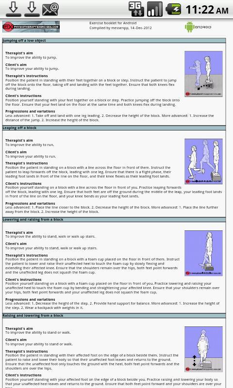 Physiotherapy Exercises截图10