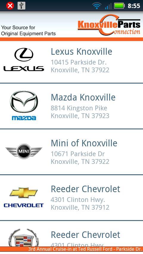 Knoxville Parts Connection截图1