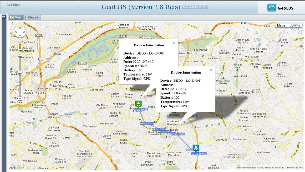 GPS Tracker Web & SMS Trial截图8