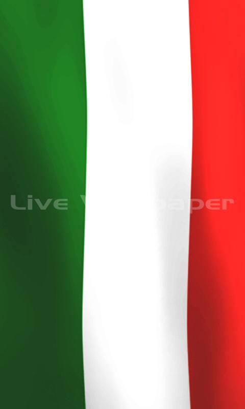 Italy Flag LWP Free截图2