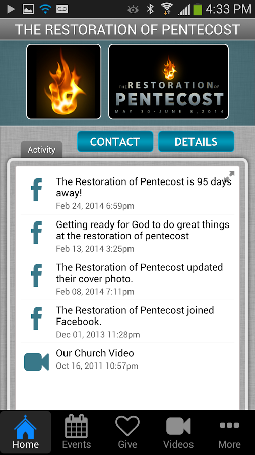 Restoration of Pentecost截图2