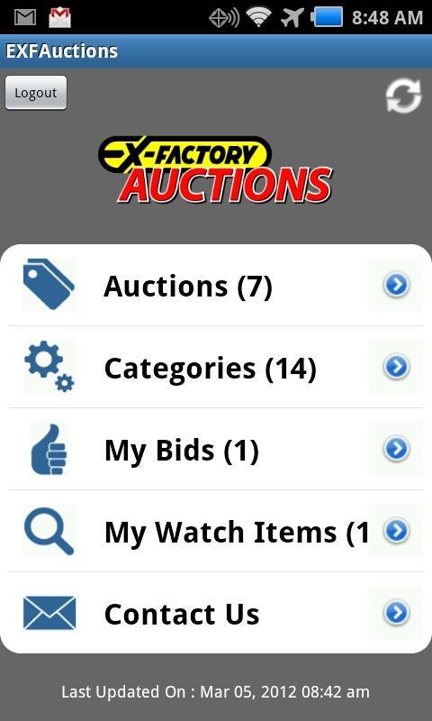 EXF-Auctions截图2