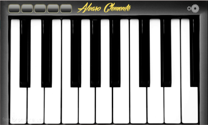 Piano de Alvaro Clemente截图1