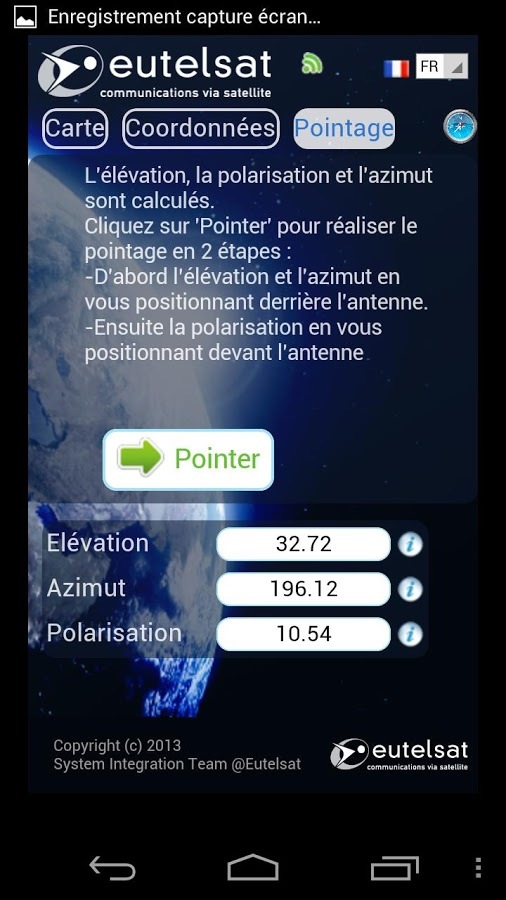 Eutelsat satellite finder截图3