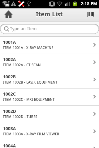 Infor Lawson Mobile Inventory截图3