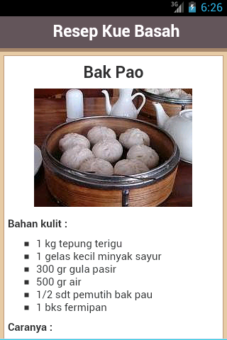 Resep Kue Basah截图4