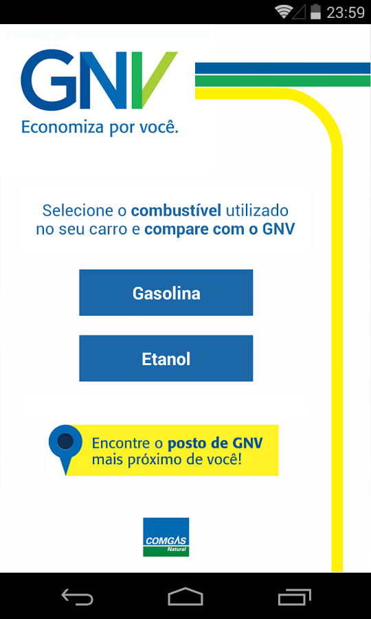 Simulador de Economia GNV截图1