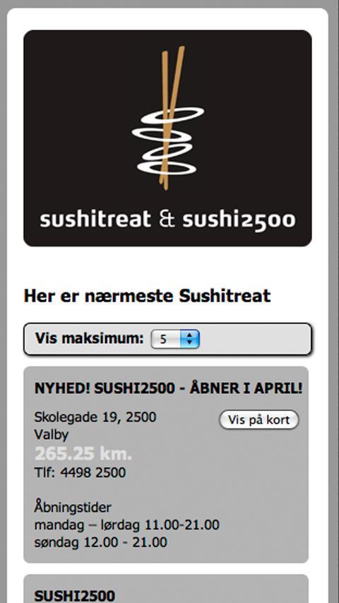 Sushitreat - Sushi2500截图2