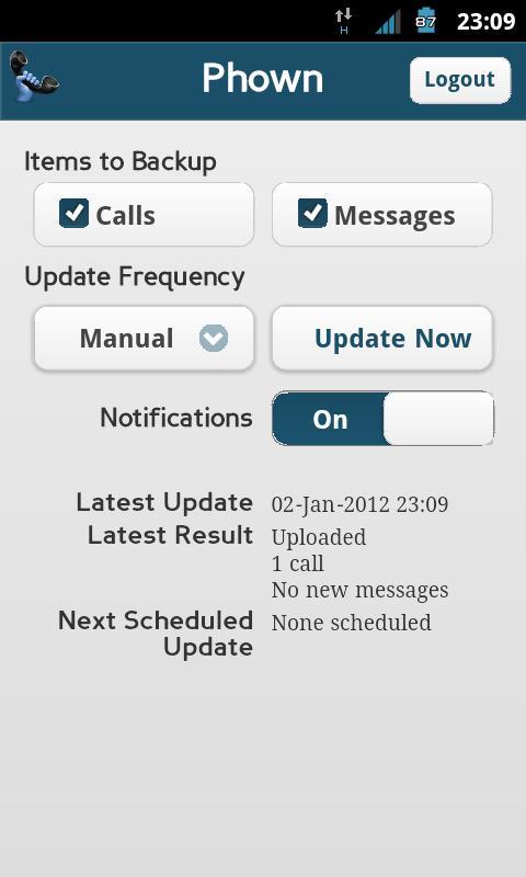 Phown Call and Message Backup截图1