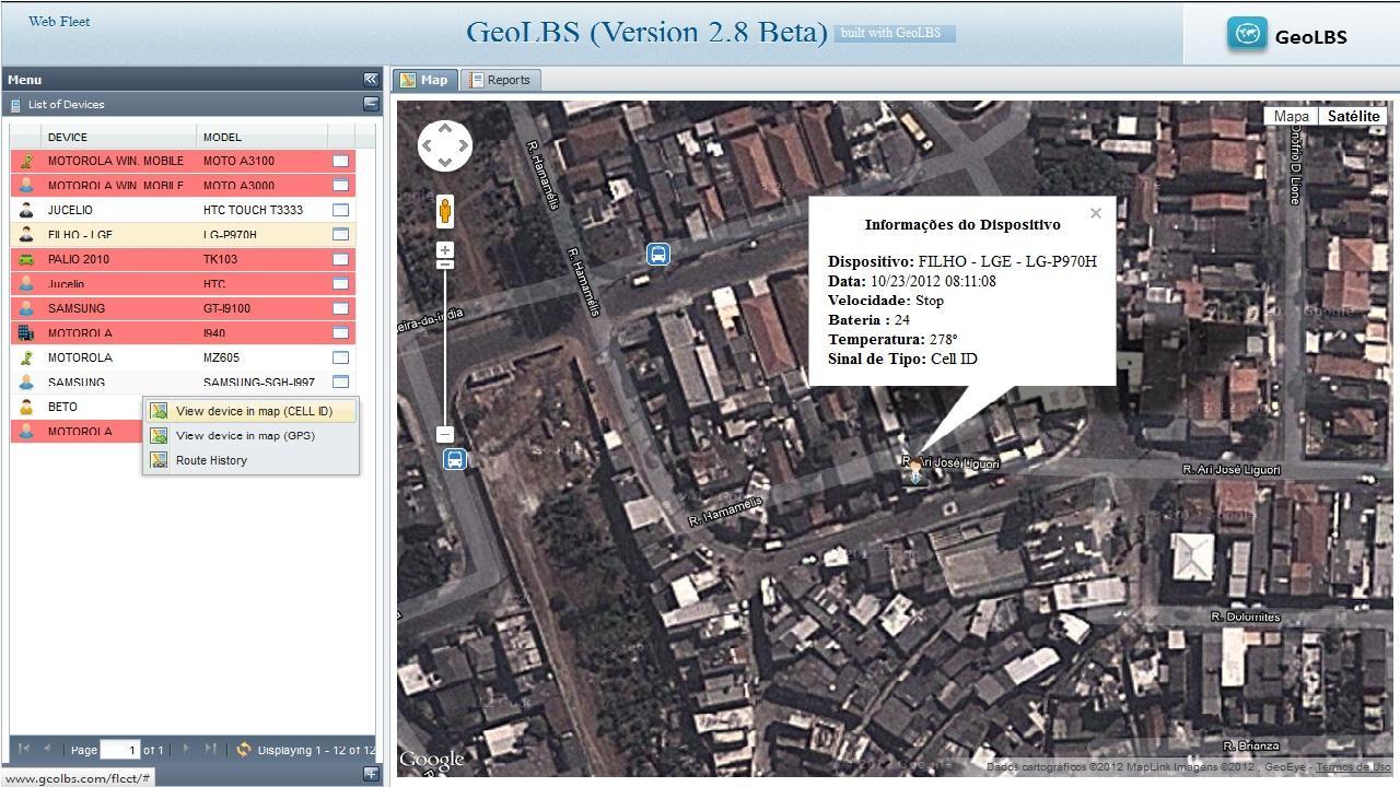 GPS Tracker Web & SMS Trial截图6