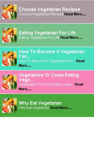 Eat Vegetarian截图1