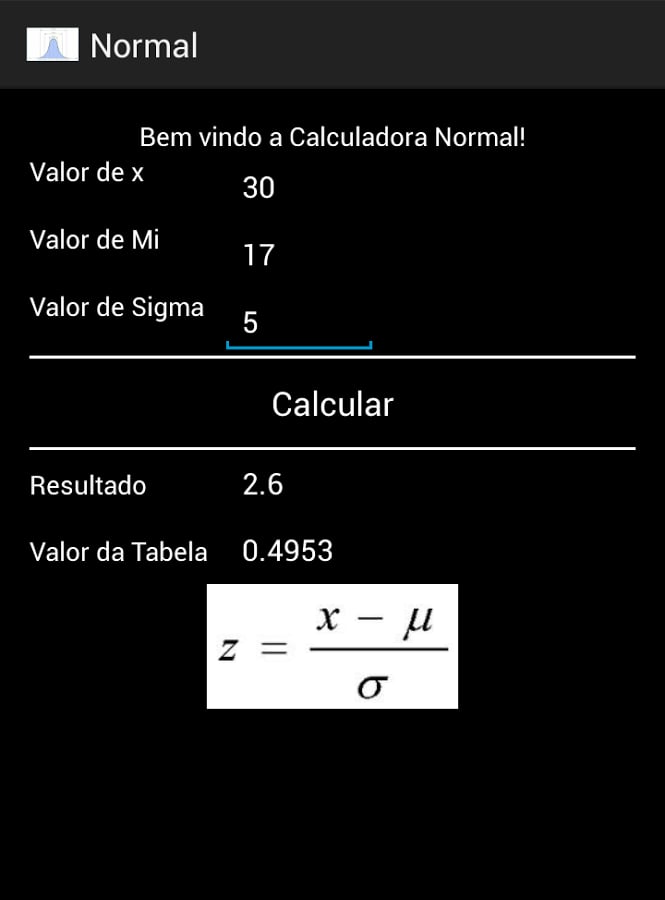 Tabela Normal Z截图2