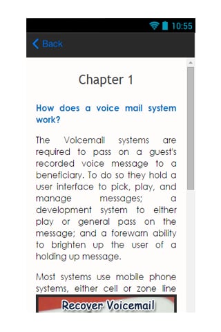 Recover Voice Mail Guide截图2