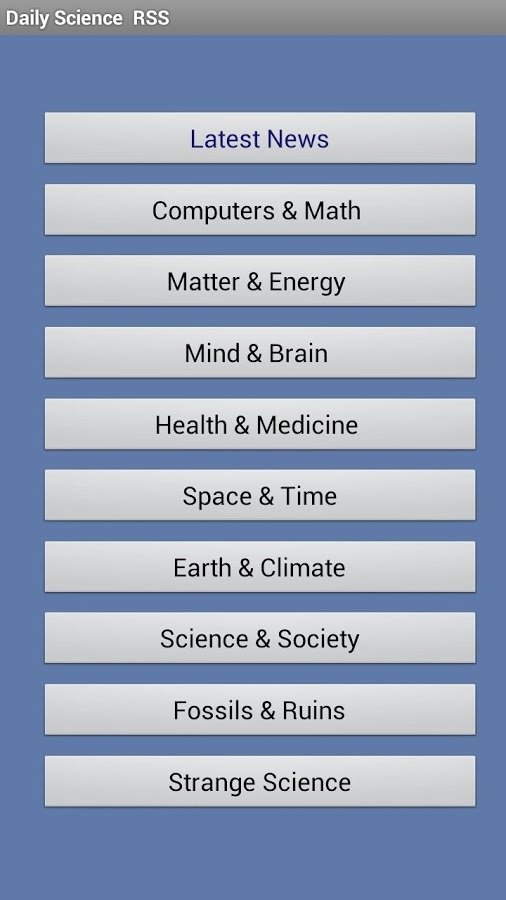 Daily Science RSS截图3