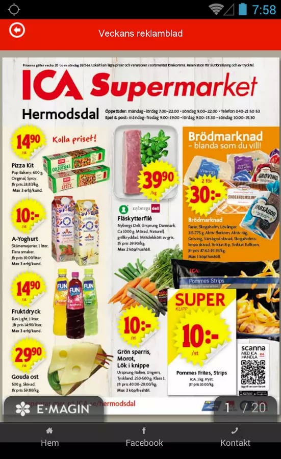 ICA Supermarket Hermodsdal截图1