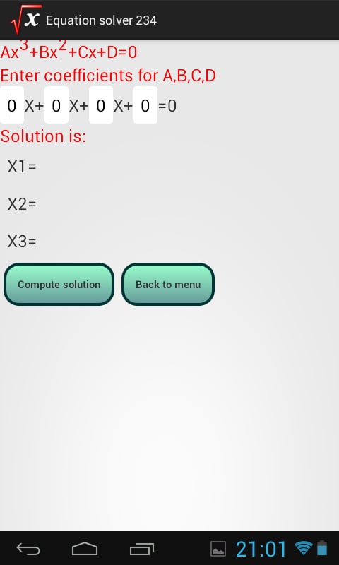 Equation Solver 234截图5