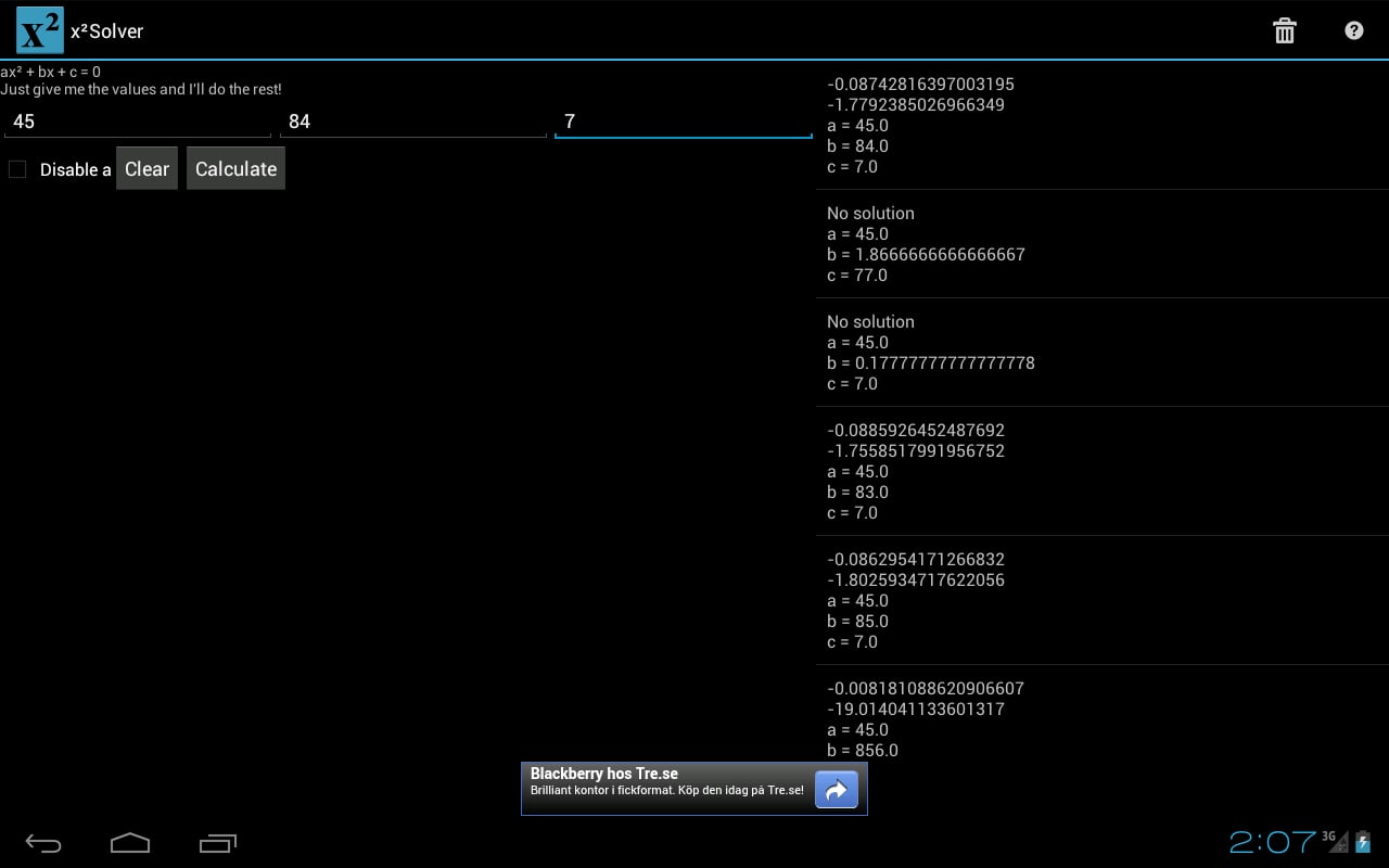 x2Solver截图3