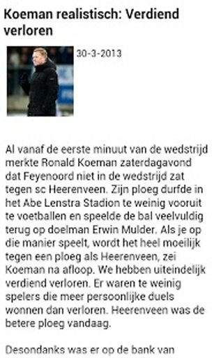 Example Feyenoord App截图7