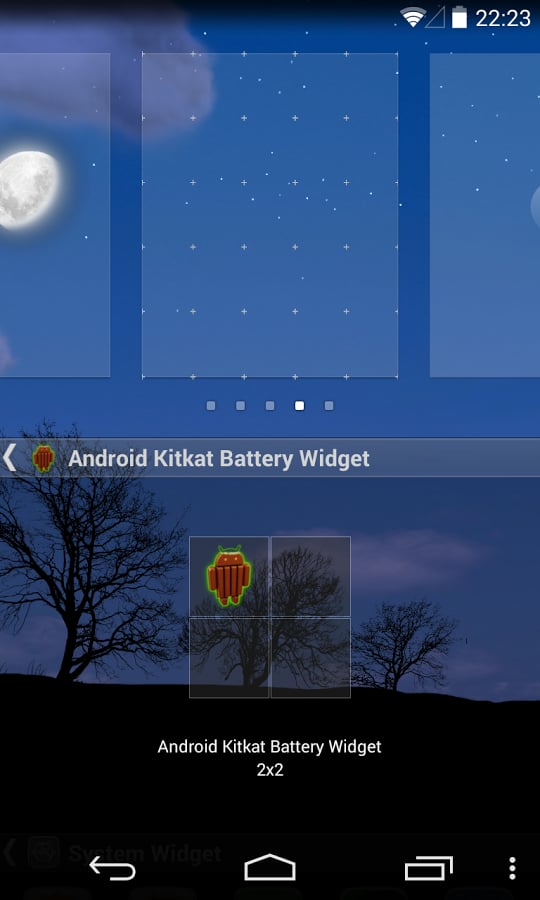 Battery Widget Kitkat截图2