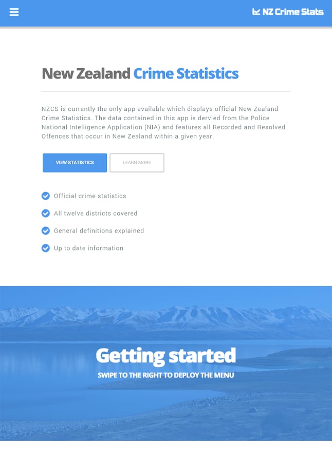 NZ Crime Stats截图1