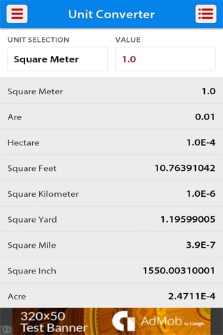 Unit Converter Utility截图3