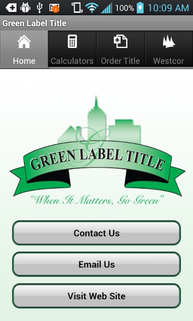 Green Label Title截图2